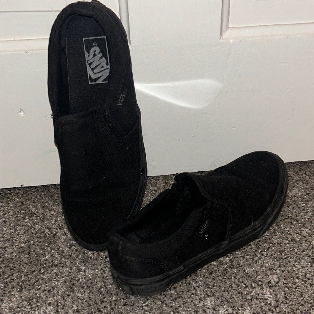 Vans Classic Slip-On Loafers in Black